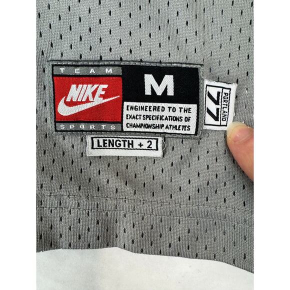 Vintage Nike Rasheed Wallace Portlant Trail Blazers #30 Jersey Y2K 1990s Medium - Picture 7 of 12